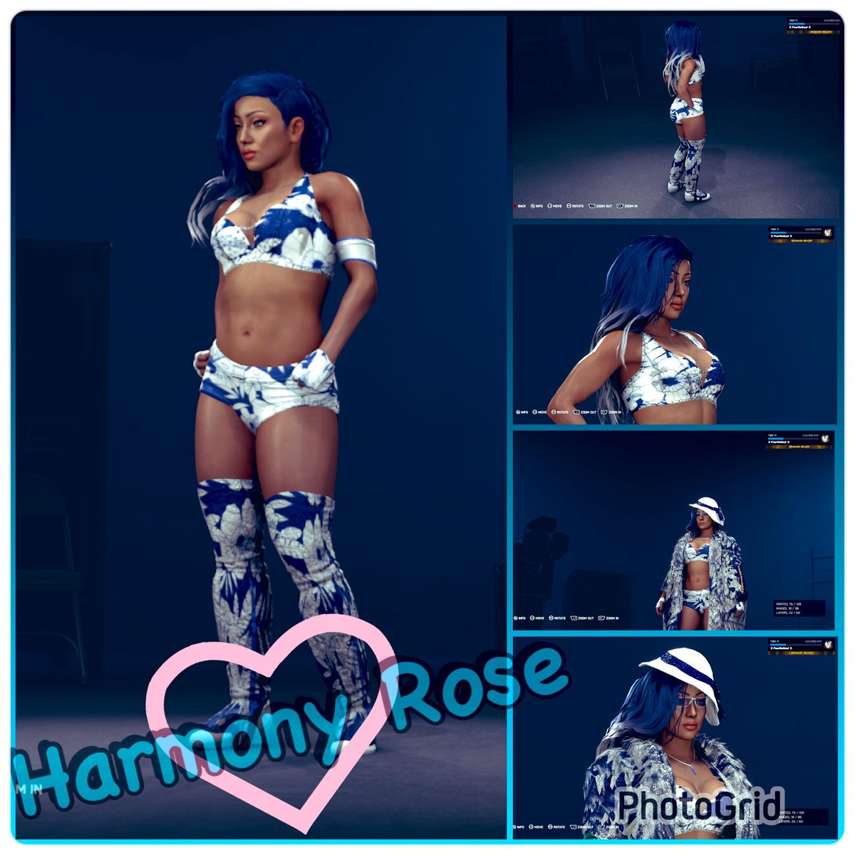TrapOfRoses's tweet photo. “To Plant A Garden for tomorrow’s Growth”
#WWE2K26 #caw #2K25 @WWEgames 
Fits look at Harmony Rose https://t.co/SkEze1smM1