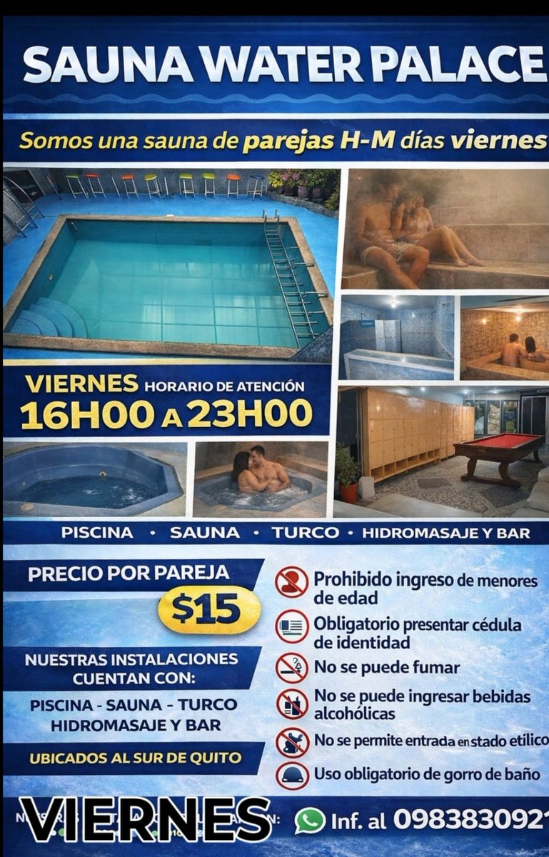 Alguna Parejita para ir para el Sauna del sur...