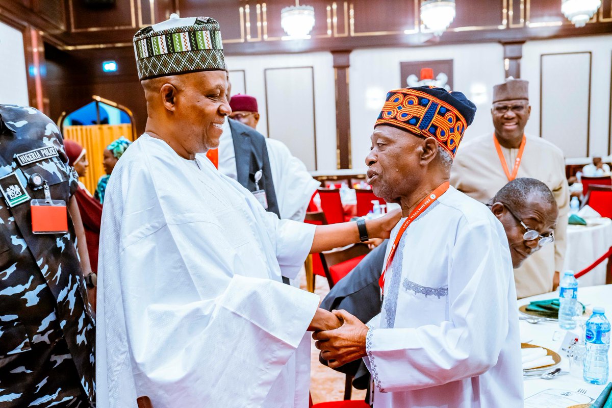 His Excellency, President Bola Ahmed Tinubu, GCFR, was joined by Vice President Kashim Shettima as he hosted Media Executives, the Newspaper Proprietors Association of Nigeria, and the Guild of Editors to an Interfaith Breaking of Fast, marking both Ramadan and Lent, at the State
