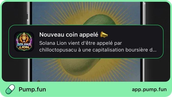 tvscryptonew's tweet photo. Je viens de mentionner Solana Lion à 2,61 $USk de capitalisation. Suivez-moi sur l'application https://t.co/IQJ6RuI0mj pour recevoir des alertes instantanées : https://t.co/qvuxLbRA67 https://t.co/Mf61WvQjVc