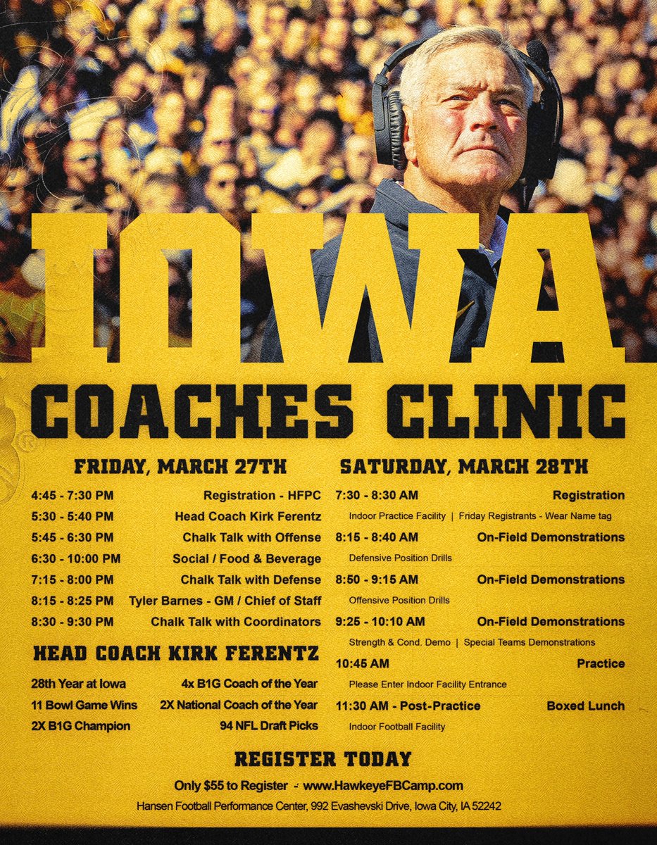 Hawkeye Football tweet media