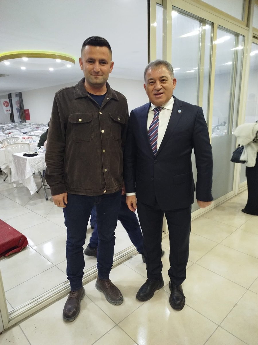 DDMD Yönetim Kurulu adına Mersin İl Temsilcisi Sn. Devran Yıldız, MHP Mut İlçe Başkanlığı tarafından düzenlenen iftar programına katıldı. Programda, dernek olarak Mut İlçe Başkanı Sn. Mustafa Düzenli ve Milletvekili Sn. Levent Uysal’a Meclis’teki denklik konusundaki değerli