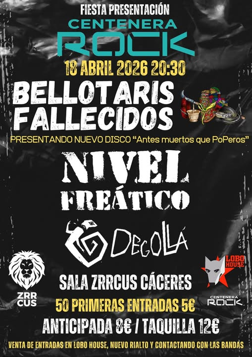 BELLOTARIS FALLECIDOS tweet media