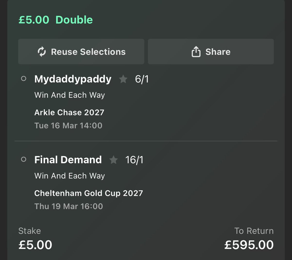 Nose In Front tweet media