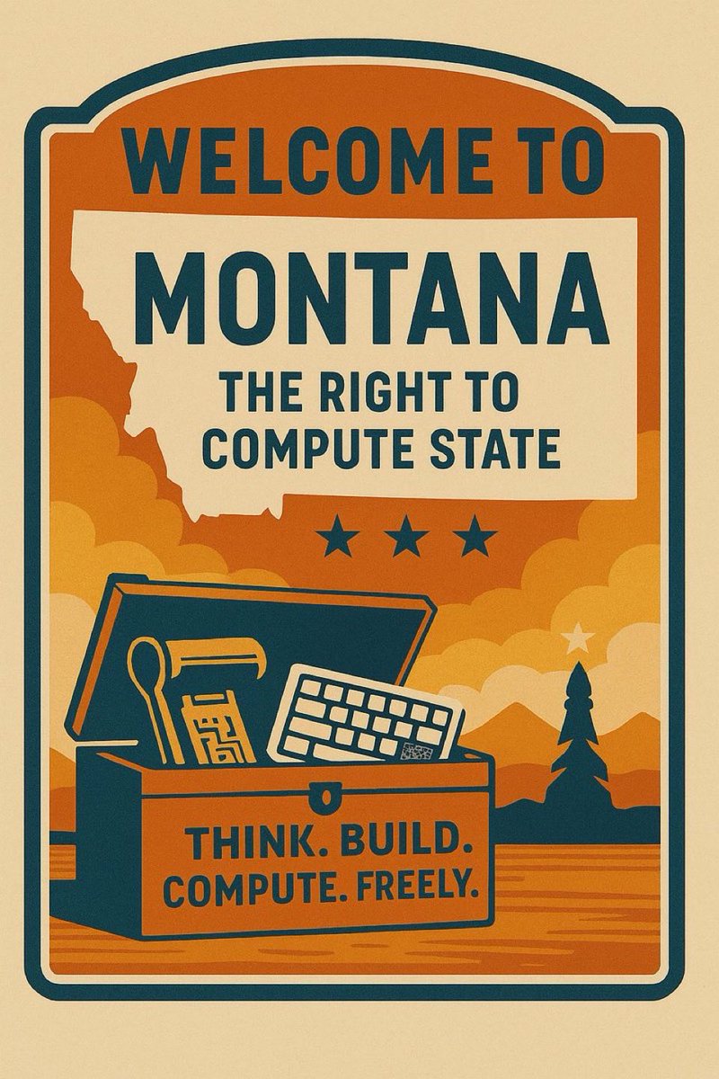 AlmostMedia's tweet photo. It is a good day. The best to ever play the game has espoused our thesis &amp; reinforced the work of my friends &amp; founders. 

Our philosophy’s foundation is a recommitment to America’s core constitutional values. 

The “right to compute” has become law in its 2nd state NH. 48 to go https://t.co/eOJ3amYlVo
