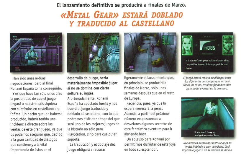 Metal Gear España tweet media
