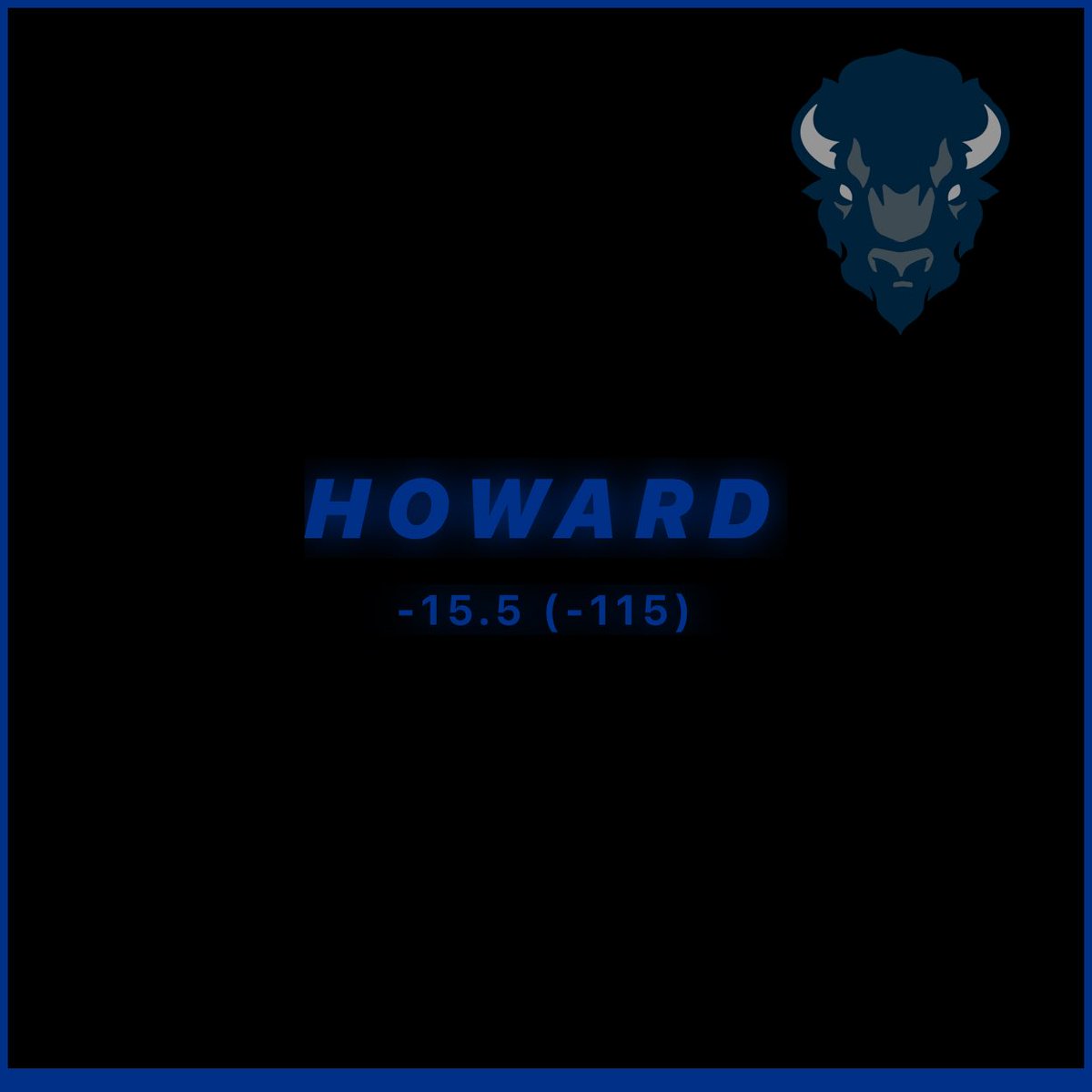 ParlayJames's tweet photo. TOURNEY CBB PLAY 🔥🔥🔥🔥🔥🔥🔥🏀

——————————

🎯 HOWARD -15.5 (-115)

——————————

Let’s cash 💰 https://t.co/JefUJuzSVF
