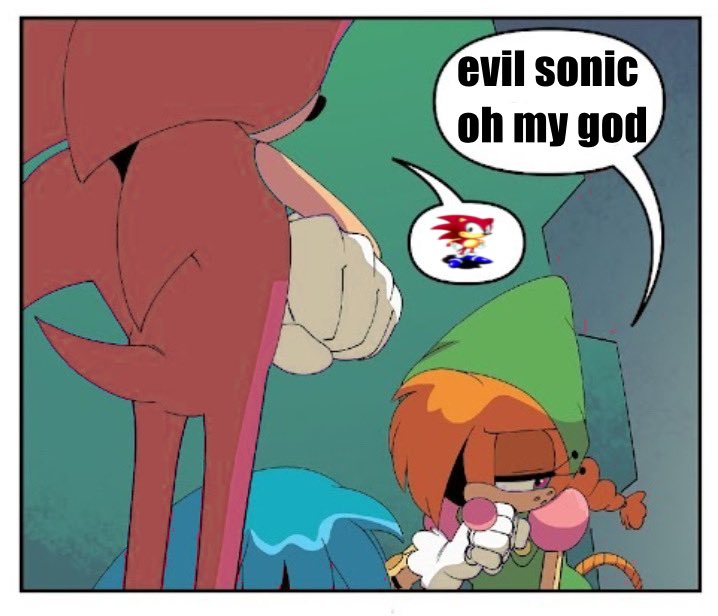 Evil Sonic (@realevilsonic) on Twitter photo 