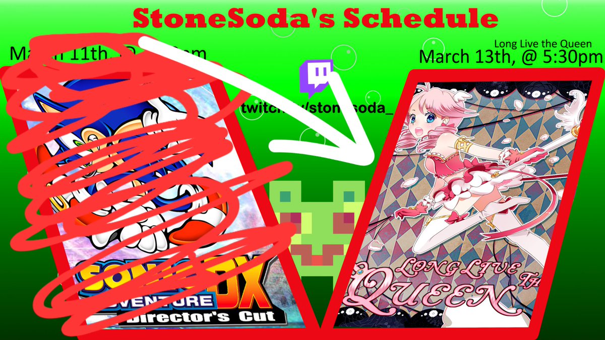 StoneSoda_'s tweet photo. Live now becoming a princess in 'Long Live the Queen'  Link will be posted below 👇 https://t.co/9cRIw7Zchp