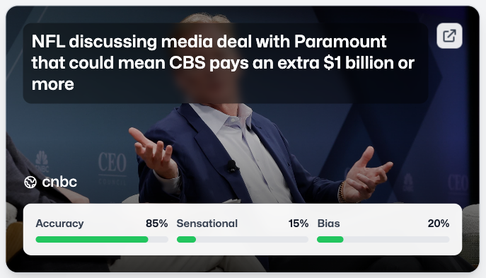 rfalabs's tweet photo. CNBC and 1 other source have reported that the NFL is in negotiations with CBS for increased broadcast fees. #NFLBroadcastFees #SportsBusiness #CableTV

https://t.co/E1o06Ljc57 https://t.co/GxeEOo3dlw