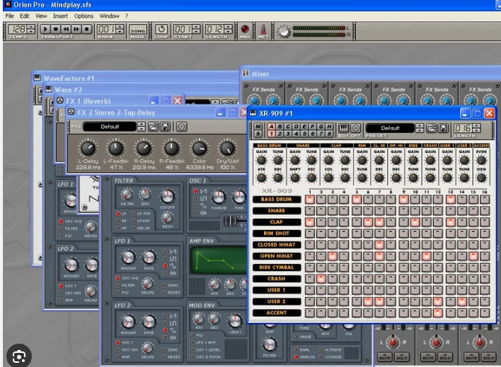 eleri_pa's tweet photo. Ustedes son muy chicos pero alla por 2006 antes de que se haga masivo el FL STUDIO existia el Orion PRO https://t.co/2pQo17UwC8