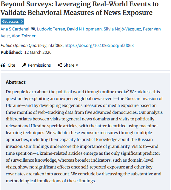 Public Opinion Quarterly tweet media