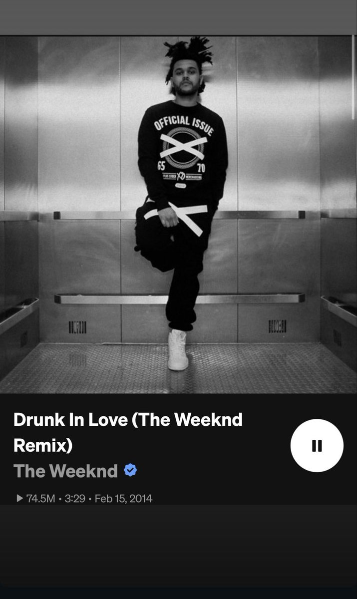 SiteTheWeekndBR's tweet photo. MEU DEUS! The Weeknd postou seus feats com Beyoncé via Instagram Stories. https://t.co/lDMcQVpQ3K