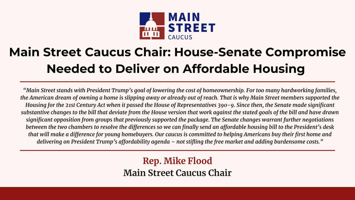 Republican Main Street Caucus tweet media