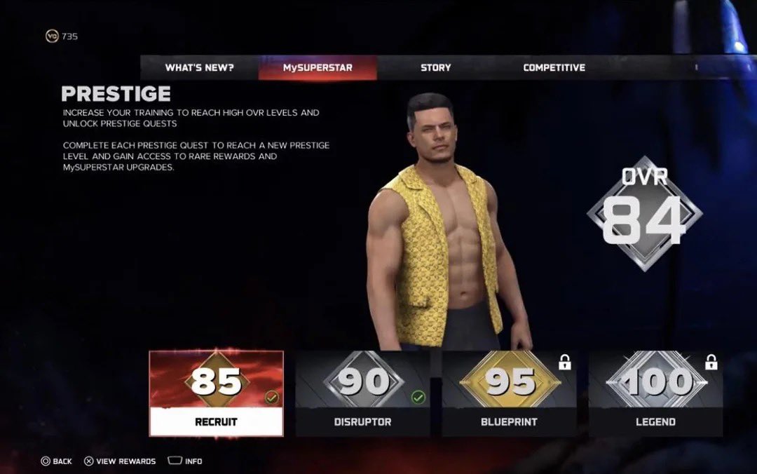 papaRPG's tweet photo. In #WWE2K26 The Island requires you to prestige for specific overall levels, meaning you lose all attribute points you PAID for with VC and have to spend money all over again just to level up your wrestler

Just when you thought it couldn’t get any worse… https://t.co/EiDKfD5PJ0