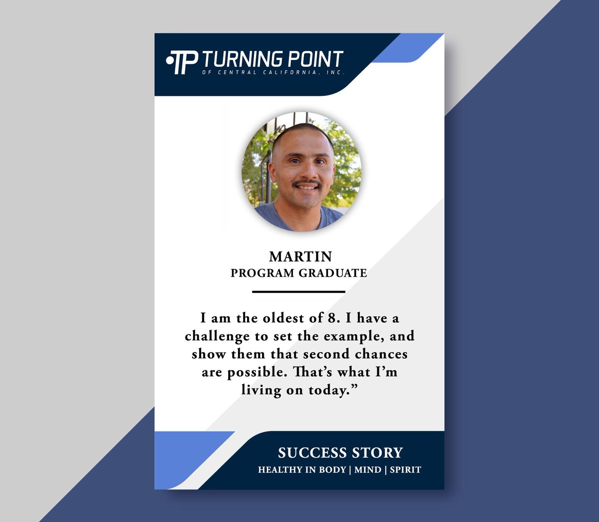 Happy Friday! Being a role-model isn't always easy; but that's exactly how Martin's family sees in him now. He's doing big things, and leading by example. Thankful to have been a part of his story.

#success #story #thankful #motivated #inspired #transformed #tpocc #since1970 #ca