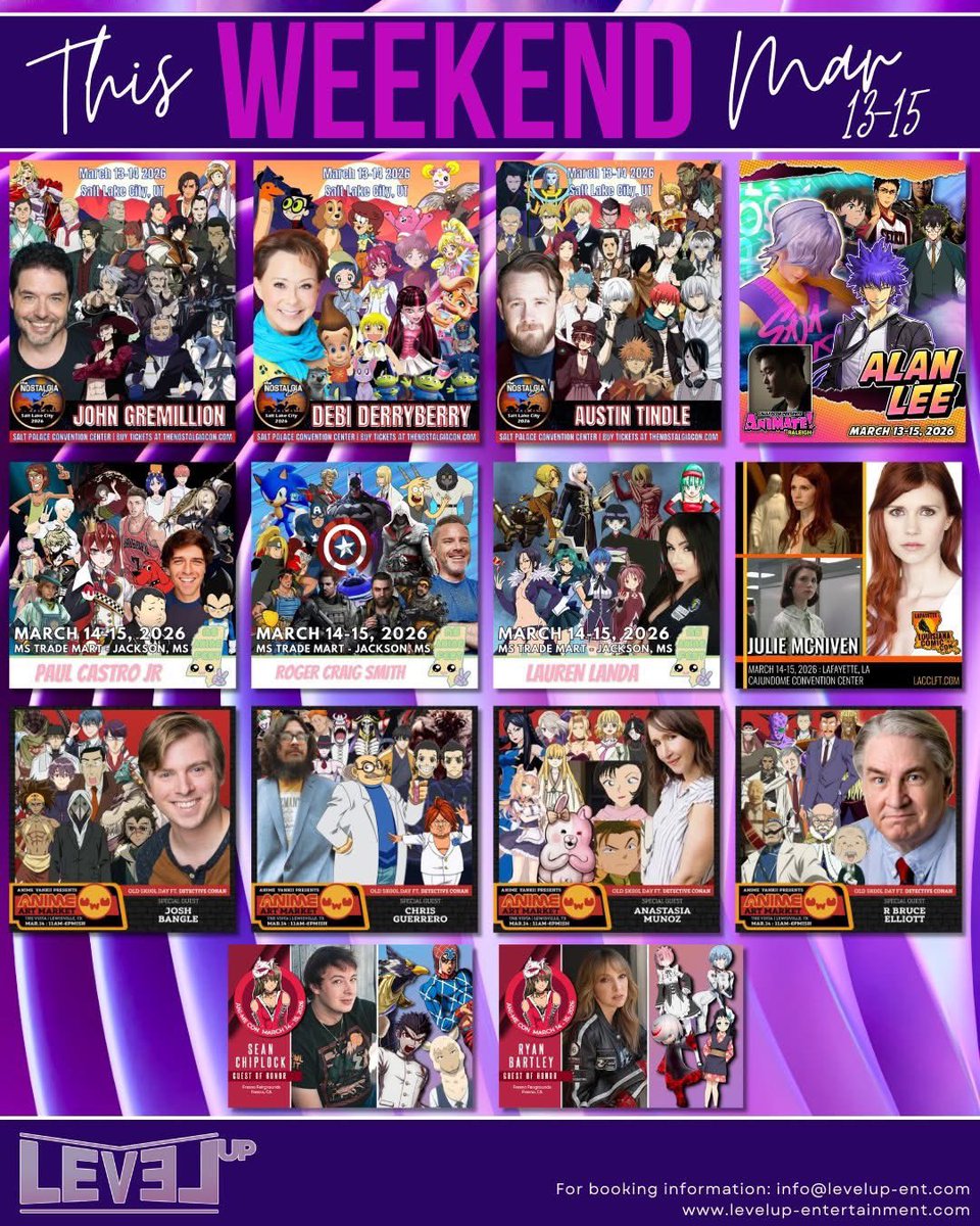 Level Up Entertainment VO tweet media