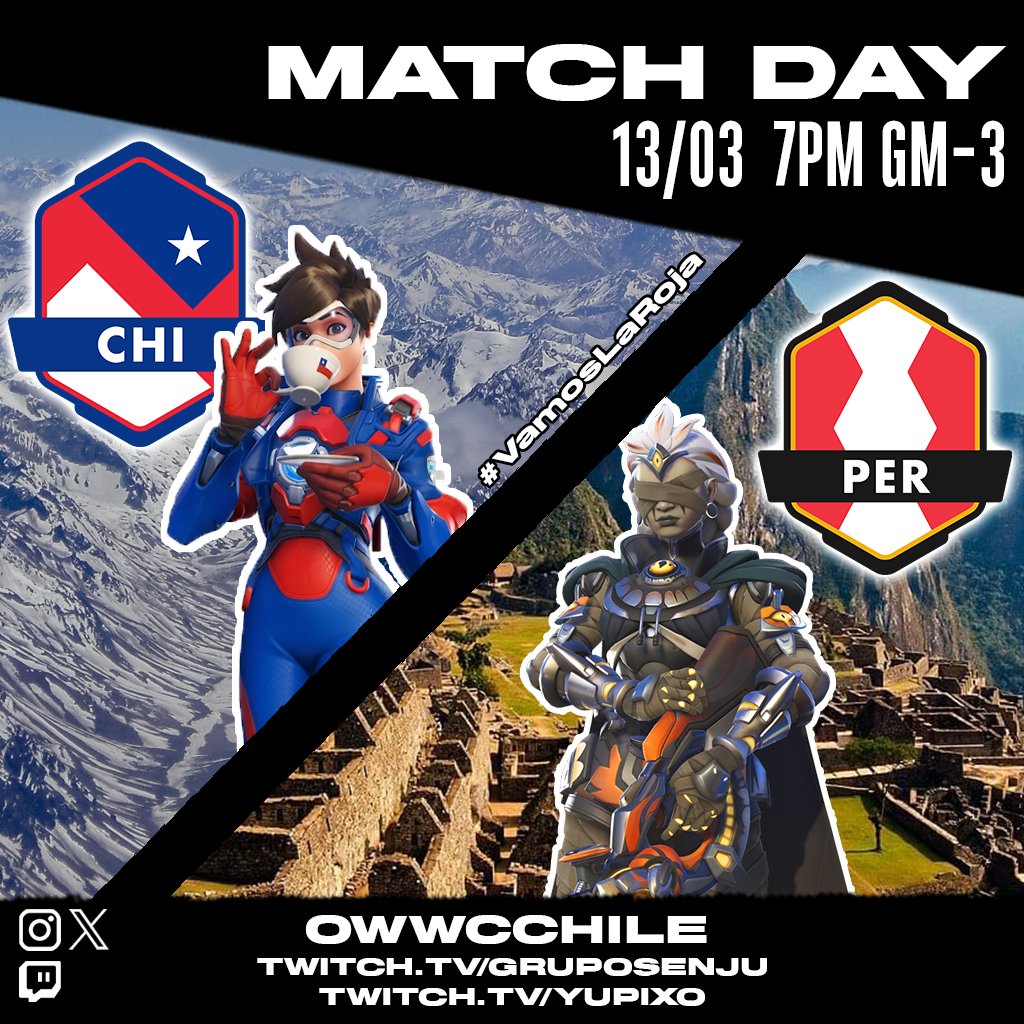 Team Chile Overwatch 2026 🇨🇱 tweet media