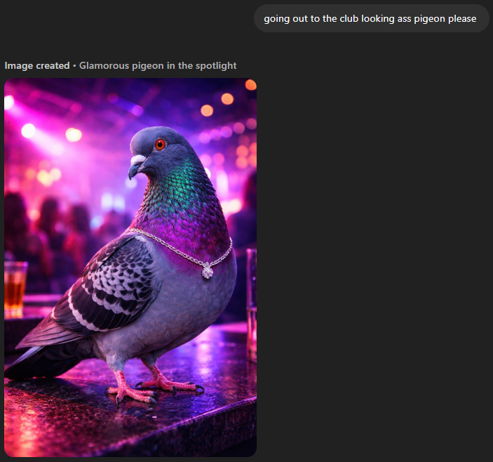 $PIGEON FUCKING LOOKS GOOD HERE 

4fSWEw2wbYEUCcMtitzmeGUfqinoafXxkhqZrA9Gpump