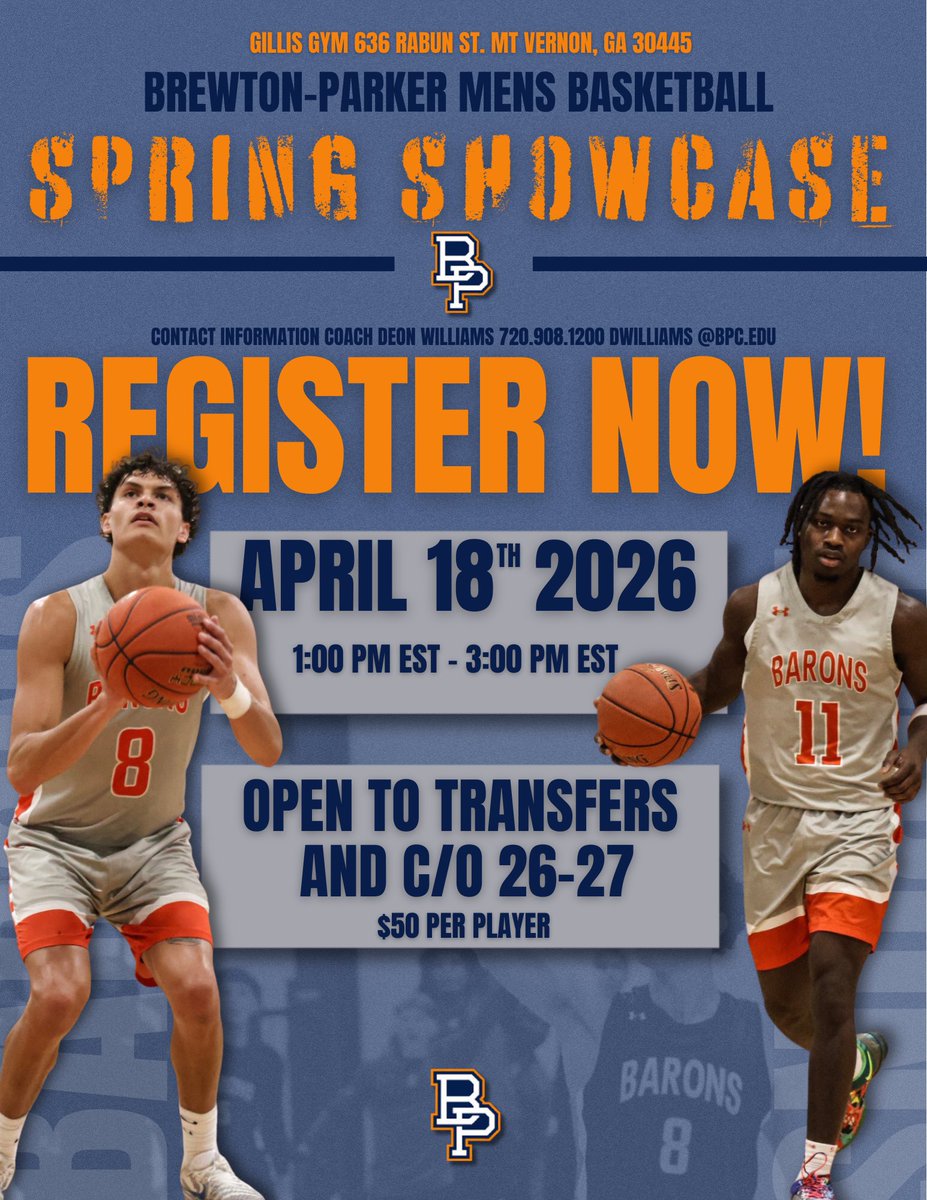 Brewton-Parker Men's Basketball tweet media