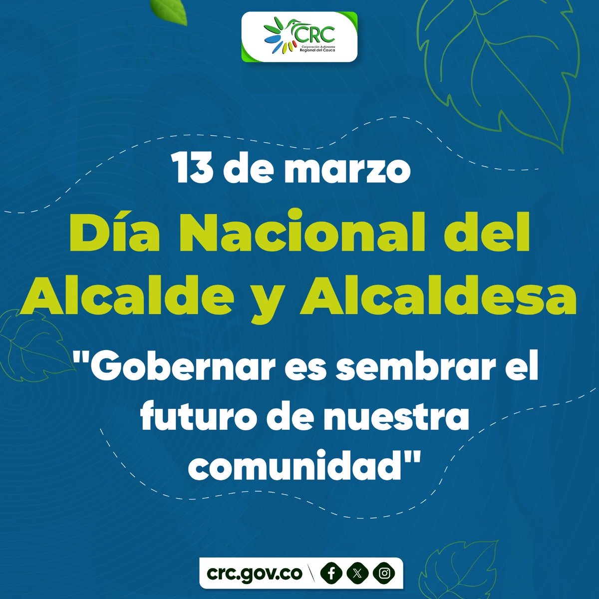 Corporación Autónoma Regional del Cauca CRC tweet media