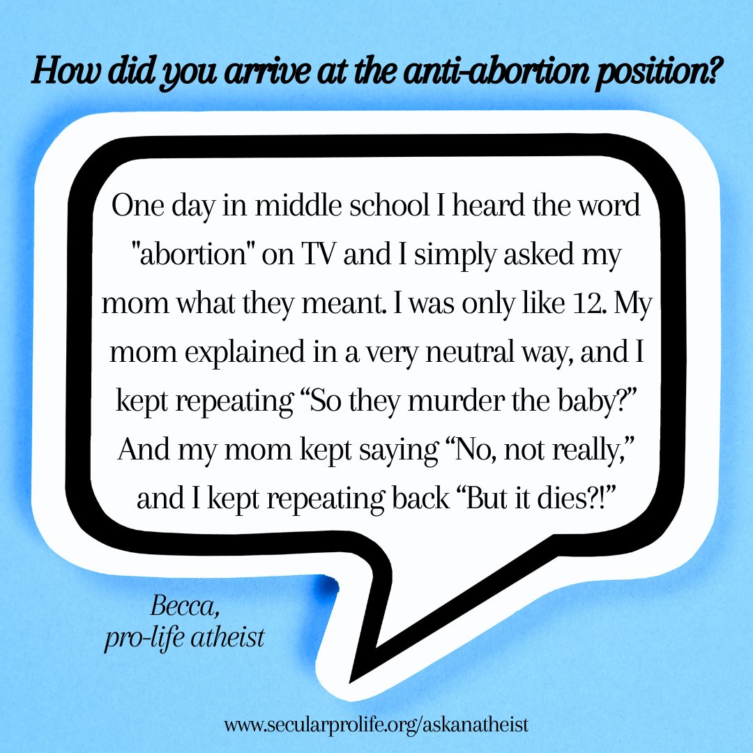 Secular Pro-Life tweet media