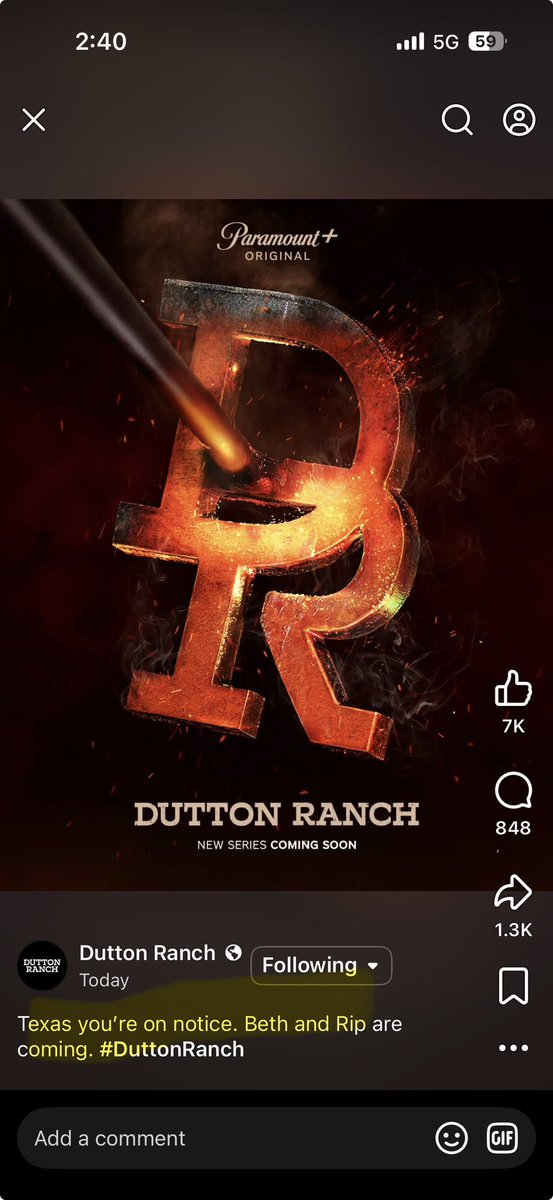 UsaAztGrl's tweet image. “See you in Texas.”

WHAT THE ACTUAL FUCK!!! I know #duttonranch and #Landman are in separate universes, but Beth Dutton and Rebeca Falcone cannot exist in the same state 😂😂😂😂