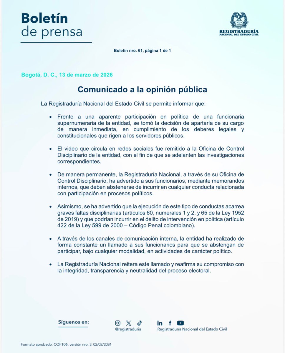 ÚltimaHoraCaracol tweet media