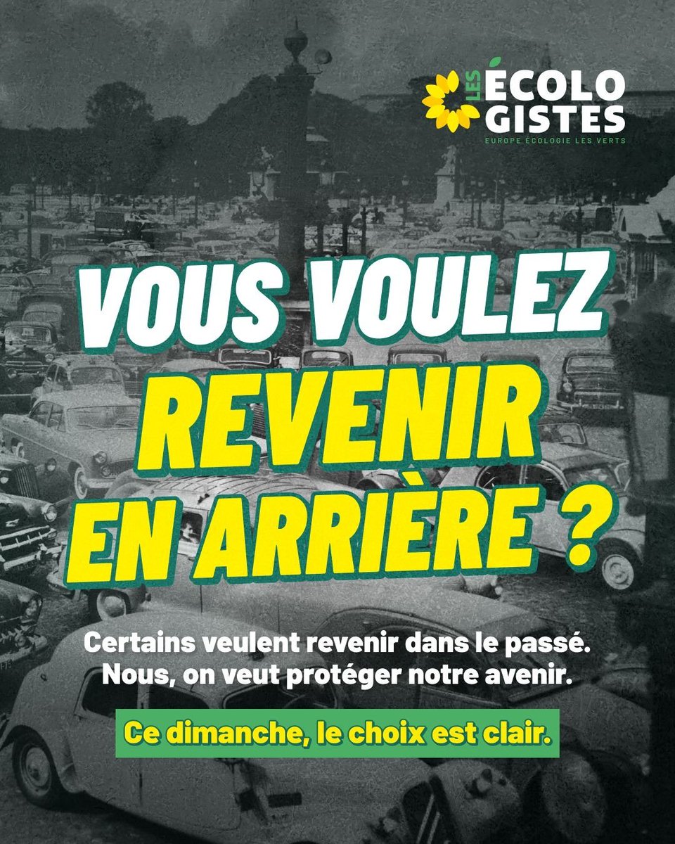 Il n’y a pas d’alternative à l’écologie pour des communes durables et donc adaptées au changement climatique.

Les 15 et 22 mars, ne laissez pas les climatosceptiques rendre vos villes invivables.

Votez pour les listes d’union de la gauche et des écologistes qui vous protègent.
