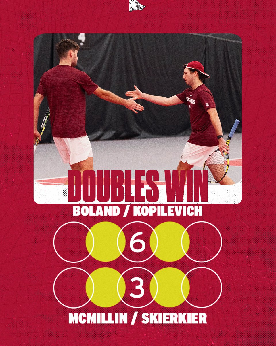 Razorback Men’s Tennis tweet media