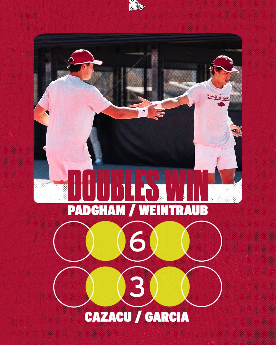 Razorback Men’s Tennis tweet media