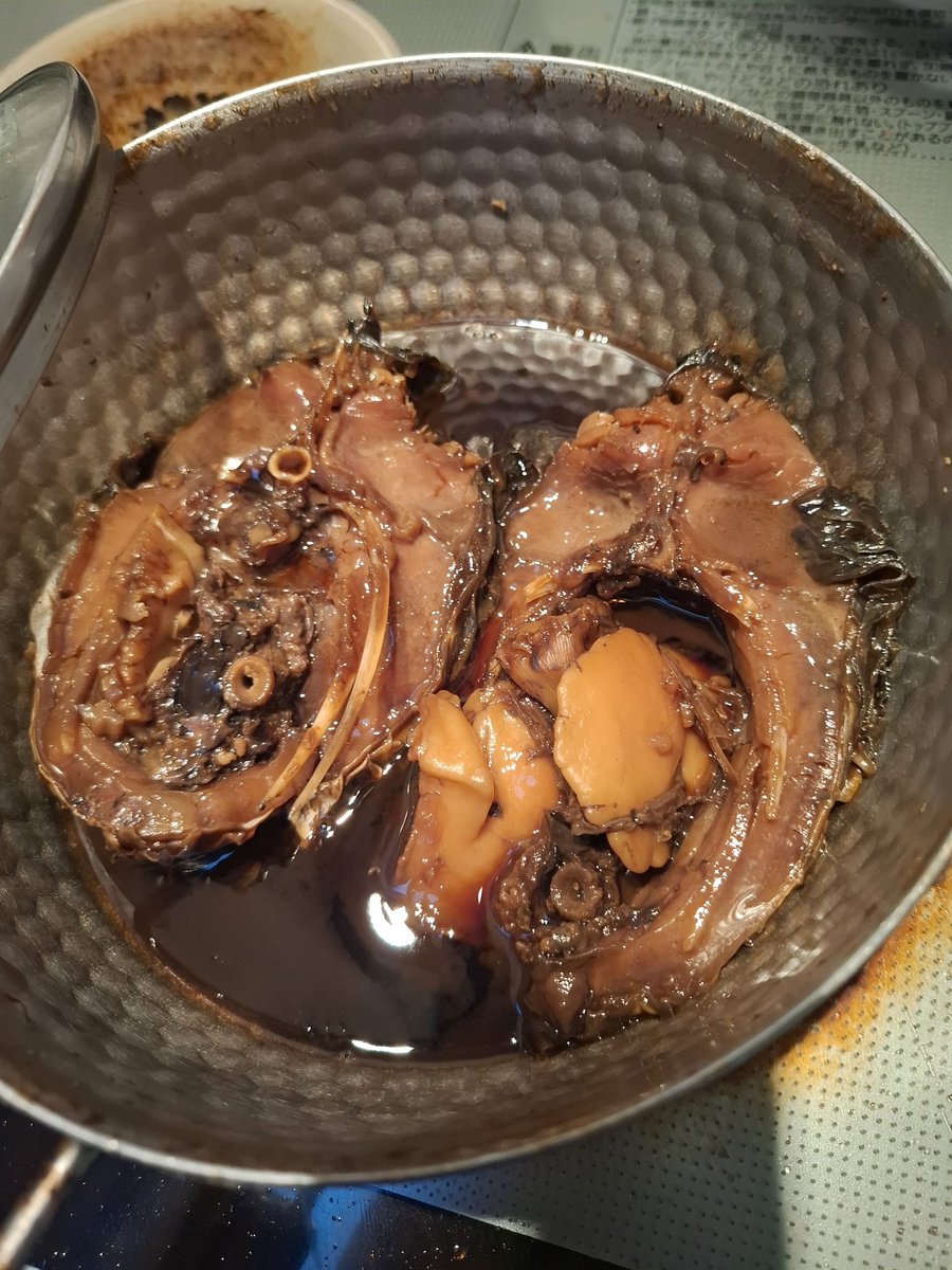 昨日の夕飯に食べようと鯉を炊いて、冷ましてるうちに存在を忘れて今朝気付くの巻