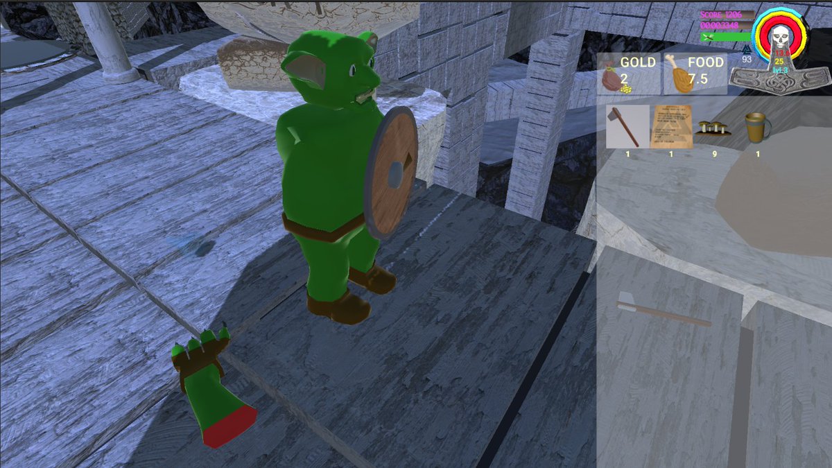 EverlandJoseph's tweet image. News 102: Oops, I think goblin dropped something :)...
Working on dynamic dismemberment for the upcoming v2.7.0 update! If you land a good strike, goblins can now lose their weapon arm. 

store.steampowered.com/app/3852610/Lo…

#gamedev #indiedev #madewithunity #indiegame #rpg #gaming