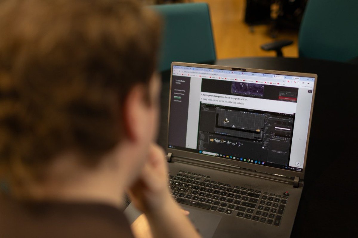 VT Libraries tweet media