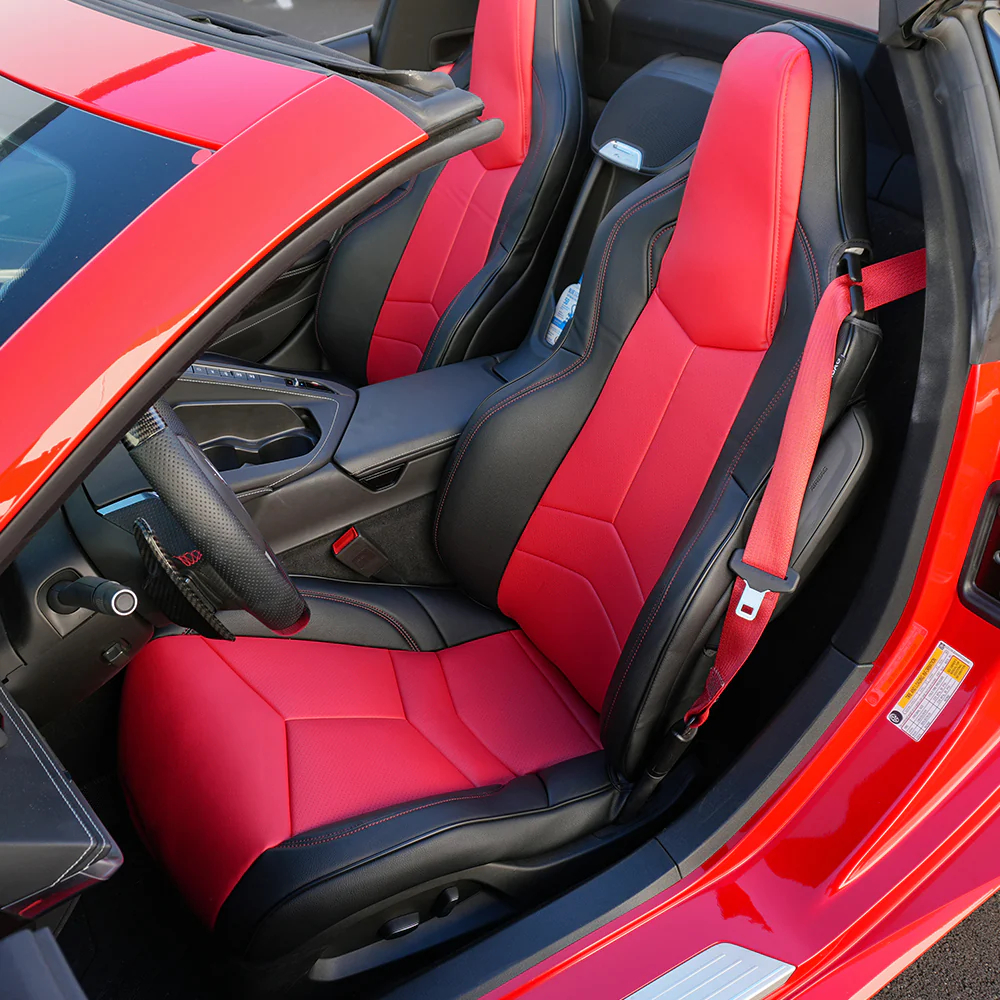 KustomInterior's tweet image. Next-level cockpit vibes 🏎️🔥 @missc8corvette taking the C8 interior up a notch

#kustom_interior #CorvetteC8 #C8Corvette #CorvetteInterior #CustomSeatCovers