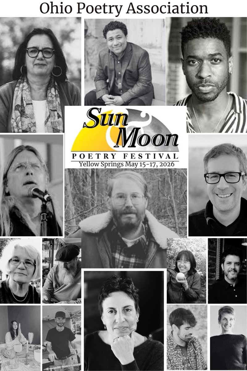 Our OPA Sun &amp; Moon Poetry Festival will be out of this world! Join us <a href="/inYellowSprings/">Yellow Springs, OH</a>, Ohio, to "Navigate with Poetry" for workshops with Geoffrey A. Landis, Manuel Iris, Lauren Camp, Dior J. Stephens, Paula J. Lambert, Ray McNiece &amp; more. Register at ohiopoetryassn.org/sun-moon-festi…