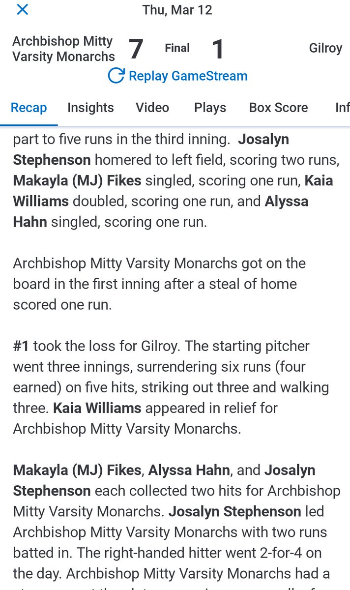 JOSALYNSTEPHENSON_SOFTBALL2028 tweet media