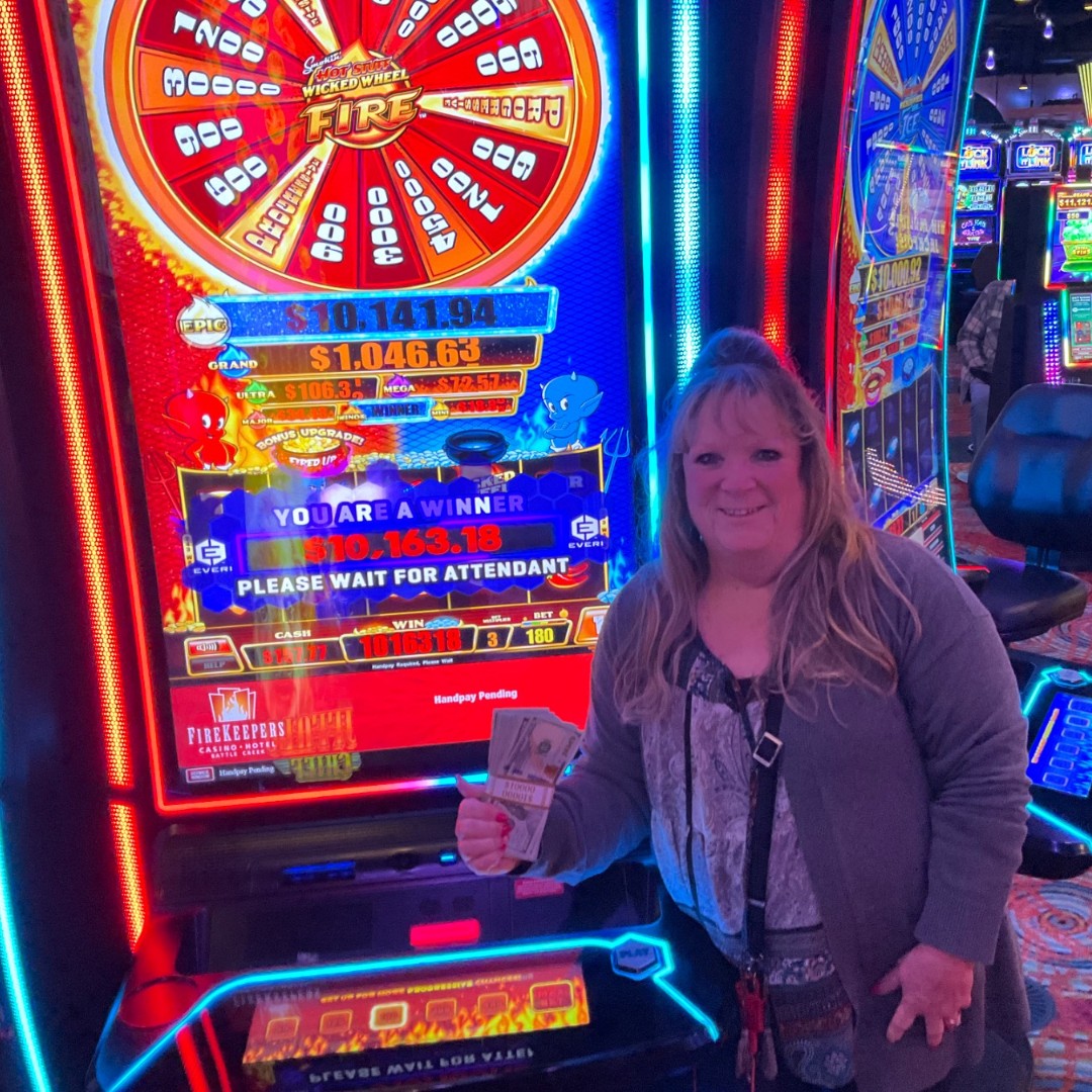 Things got smokin’ hot for Sheila with a $10,164 jackpot! 🔥🎰 Total #MoneyKeeper vibes. #GetYourVegasOn