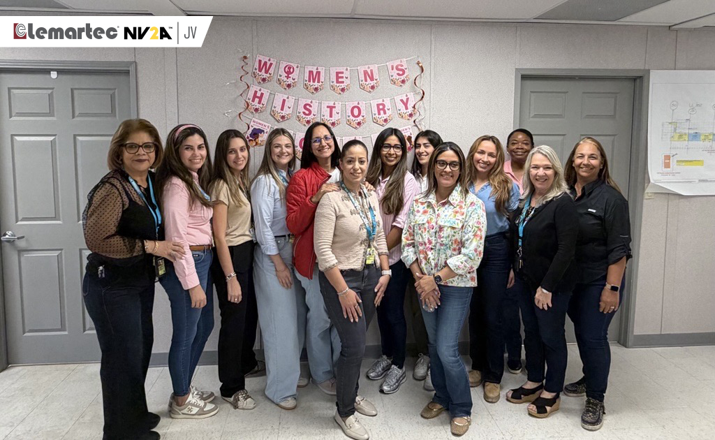 NV2AGroup's tweet photo. As we celebrate Women’s History Month, we proudly recognize the outstanding women of our Concourse K
project team. Thank you to everyone who joined us in celebrating their leadership and contributions. We’re
grateful to work alongside such an inspiring team. #WomensHistoryMonth https://t.co/3isBHWSqtH