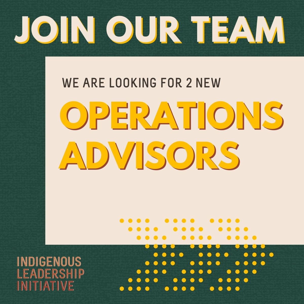 Indigenous Leadership Initiative tweet media