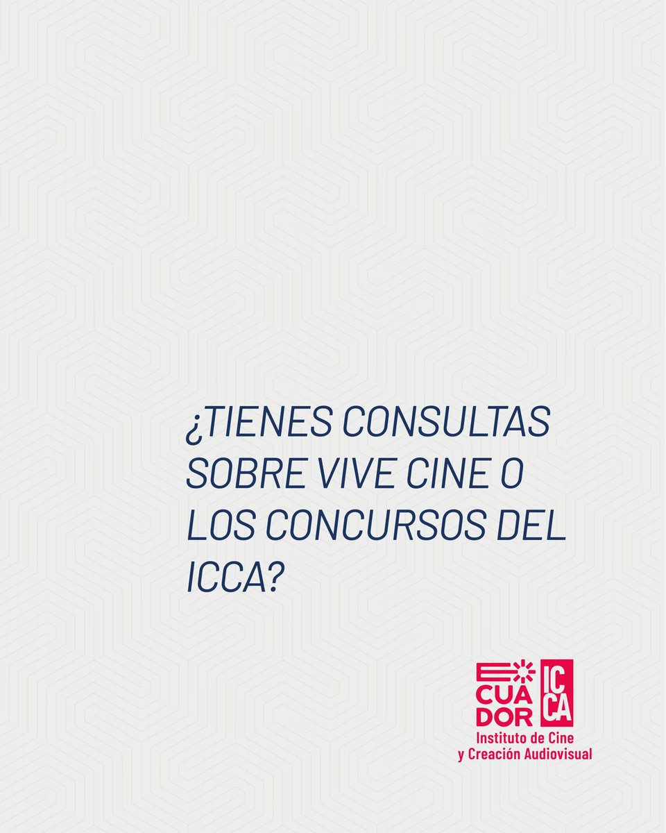 Instituto de Cine y Creación Audiovisual tweet media