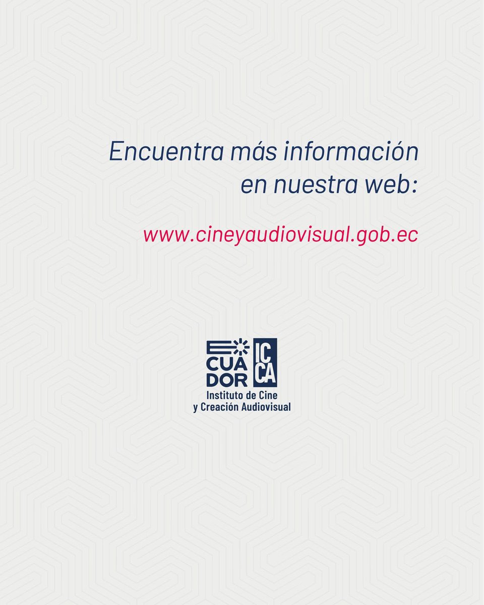 Instituto de Cine y Creación Audiovisual tweet media