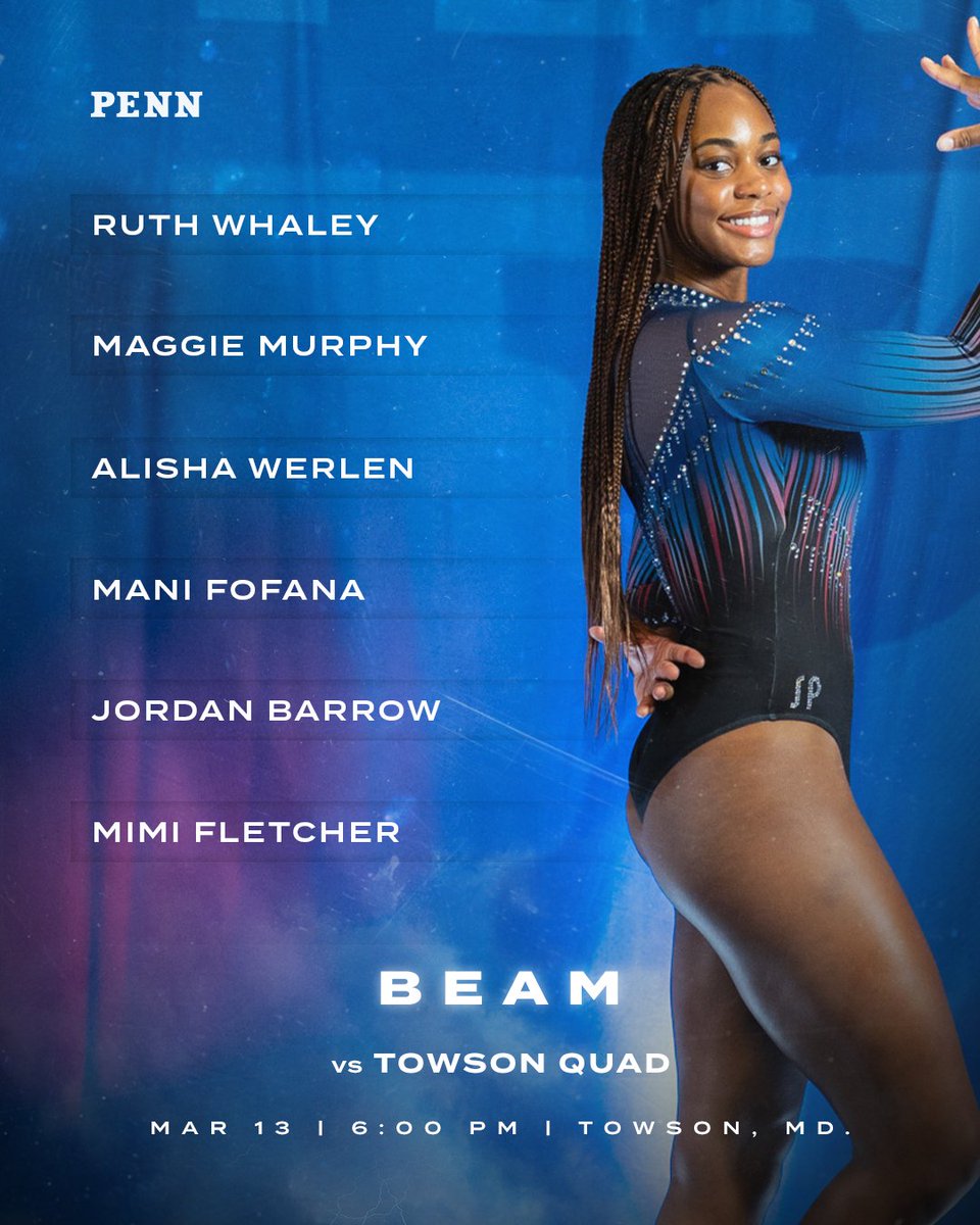 Penn Gymnastics tweet media