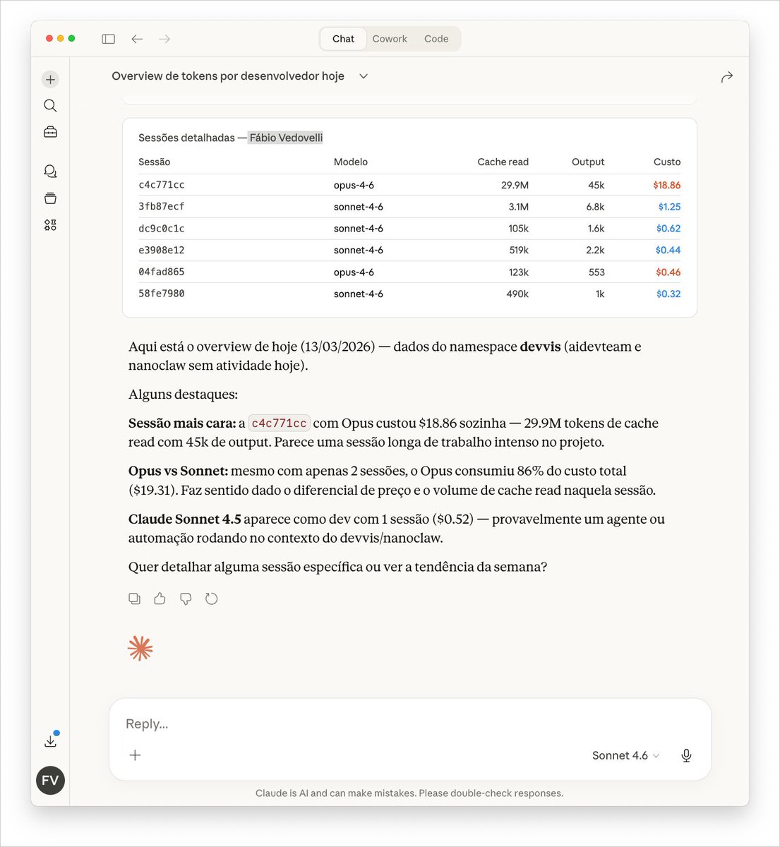 Sua empresa paga para que os developers usem o Claude Code. E paga muito!

Mas você sabe o quanto eles estão usando?
