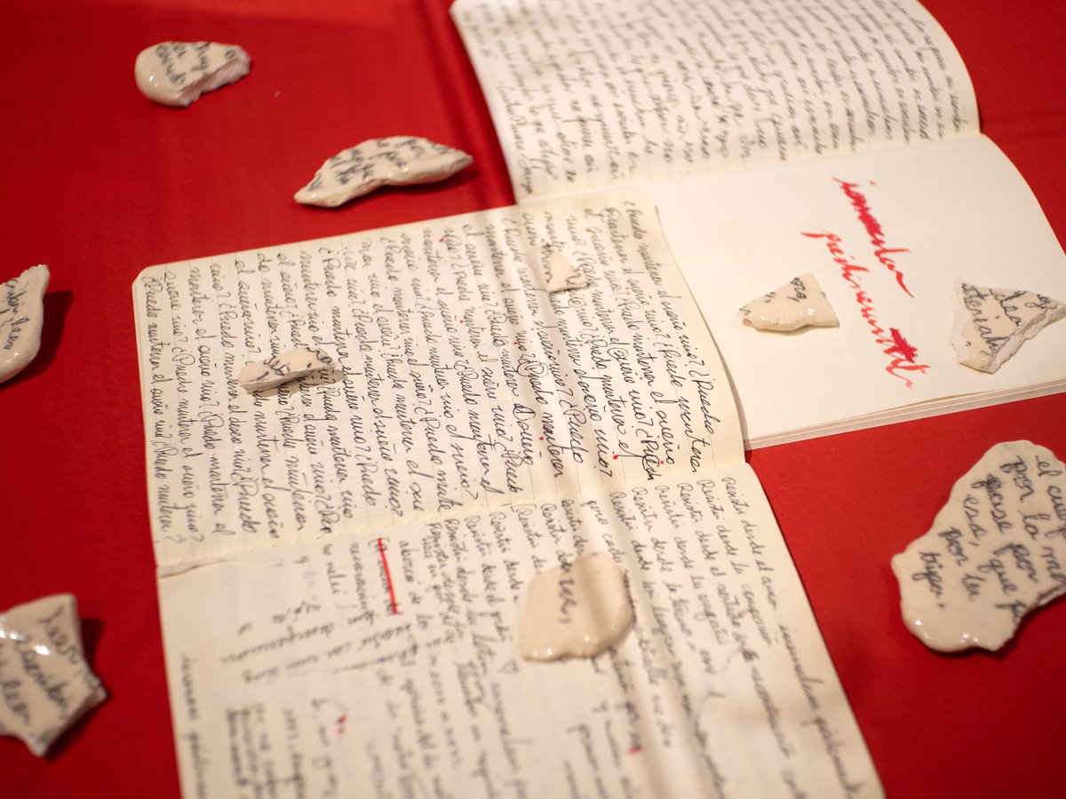 Algunos momentos de la apertura inaugural del proyecto expositivo “Lectoescritura", de la artista Laiza Onofre, este pasado jueves 12 de marzo de 2026.

Visítala de martes a domingo, de 10:00 am a 5:00 pm, en la Sala de la Estampa, del Museo Metropolitano de Monterrey.