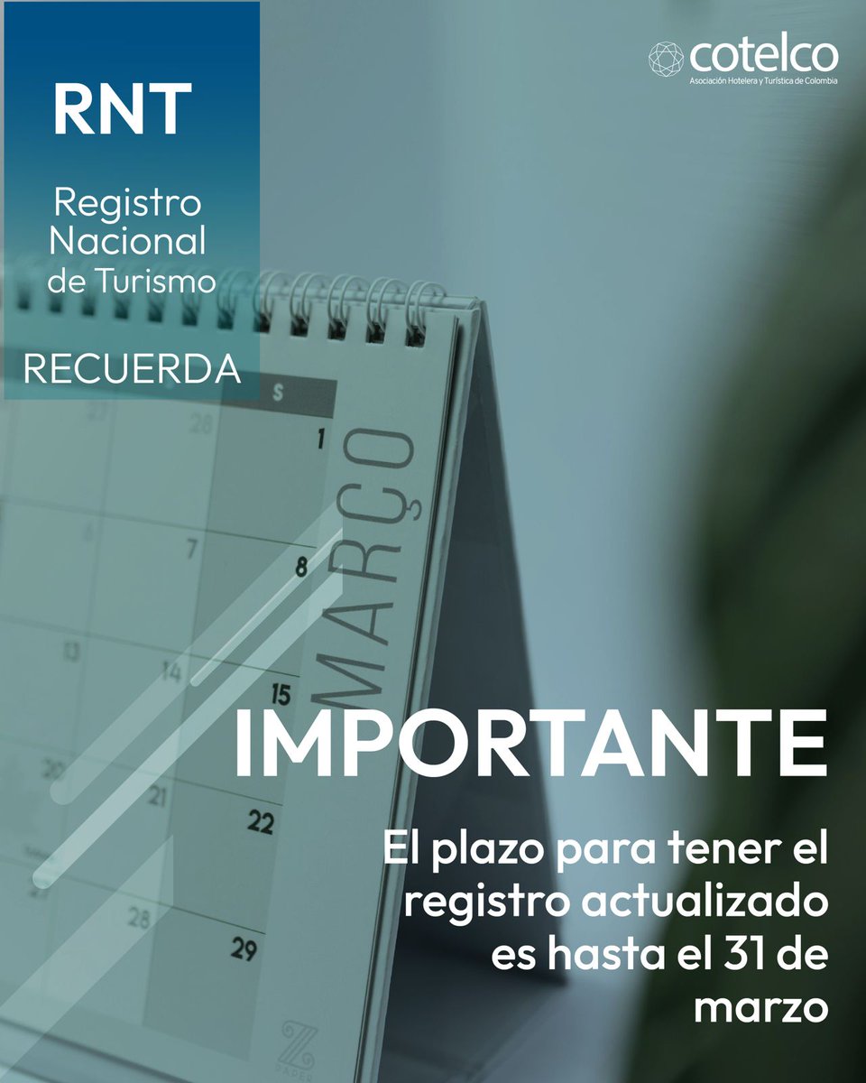 Asociación Hotelera y Turística de Colombia tweet media