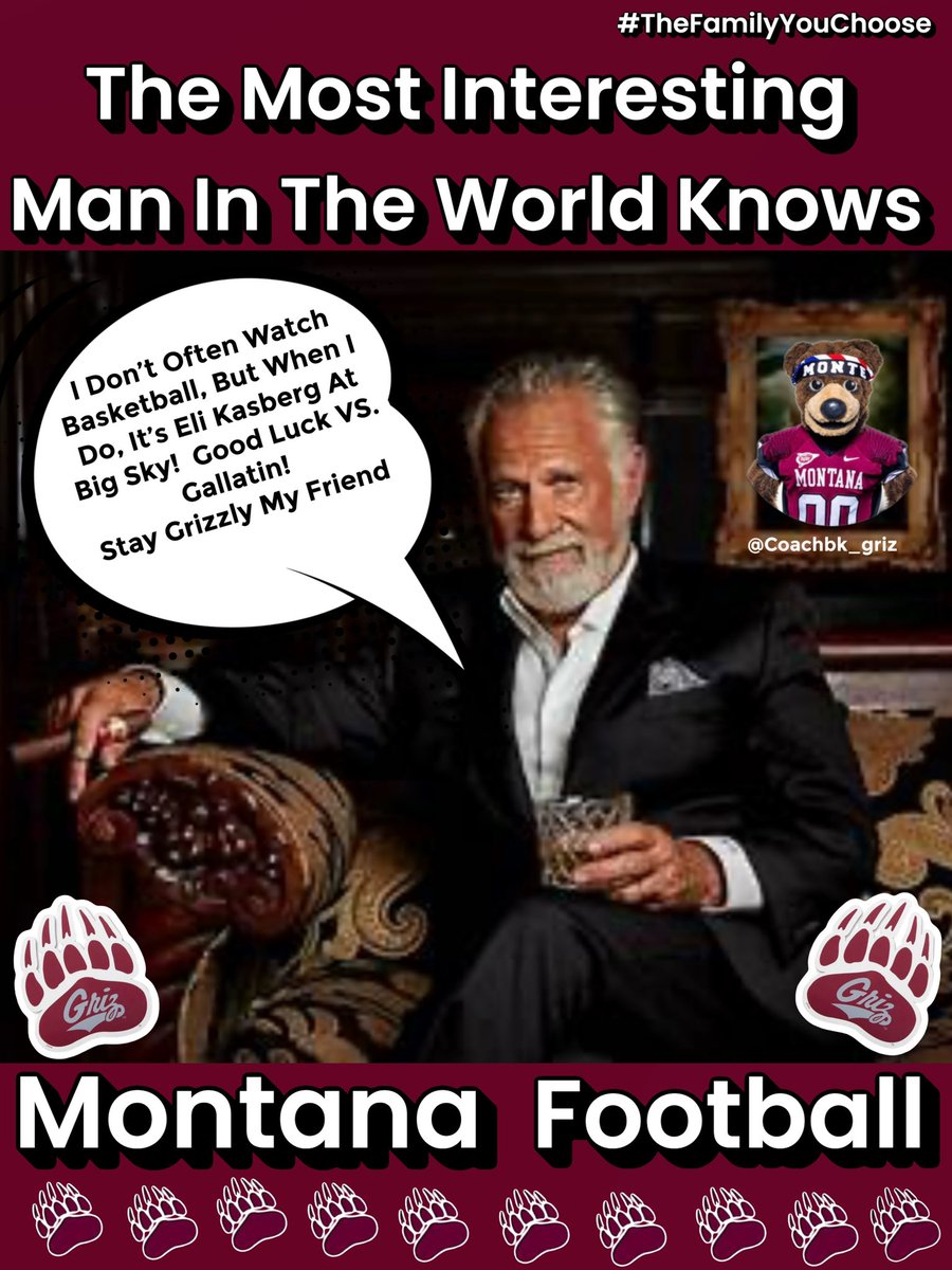 Thank you <a href="/Coachbk_griz/">Bobby Kennedy</a> for the good luck wishes vs gallatin!! <a href="/MontanaGrizFB/">Montana Griz Football</a>