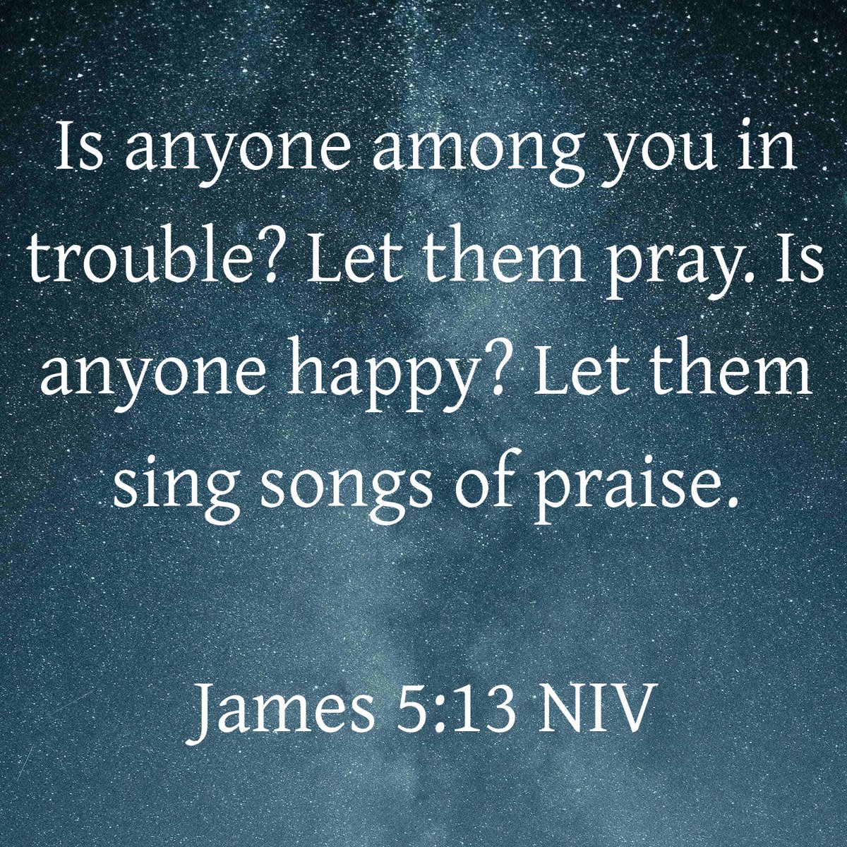 tysonjaypalmer's tweet photo. Verse of the day
Sunday 15th of March
2026A.D. is from James 5:13 NIV https://t.co/SDwLSY7ya9