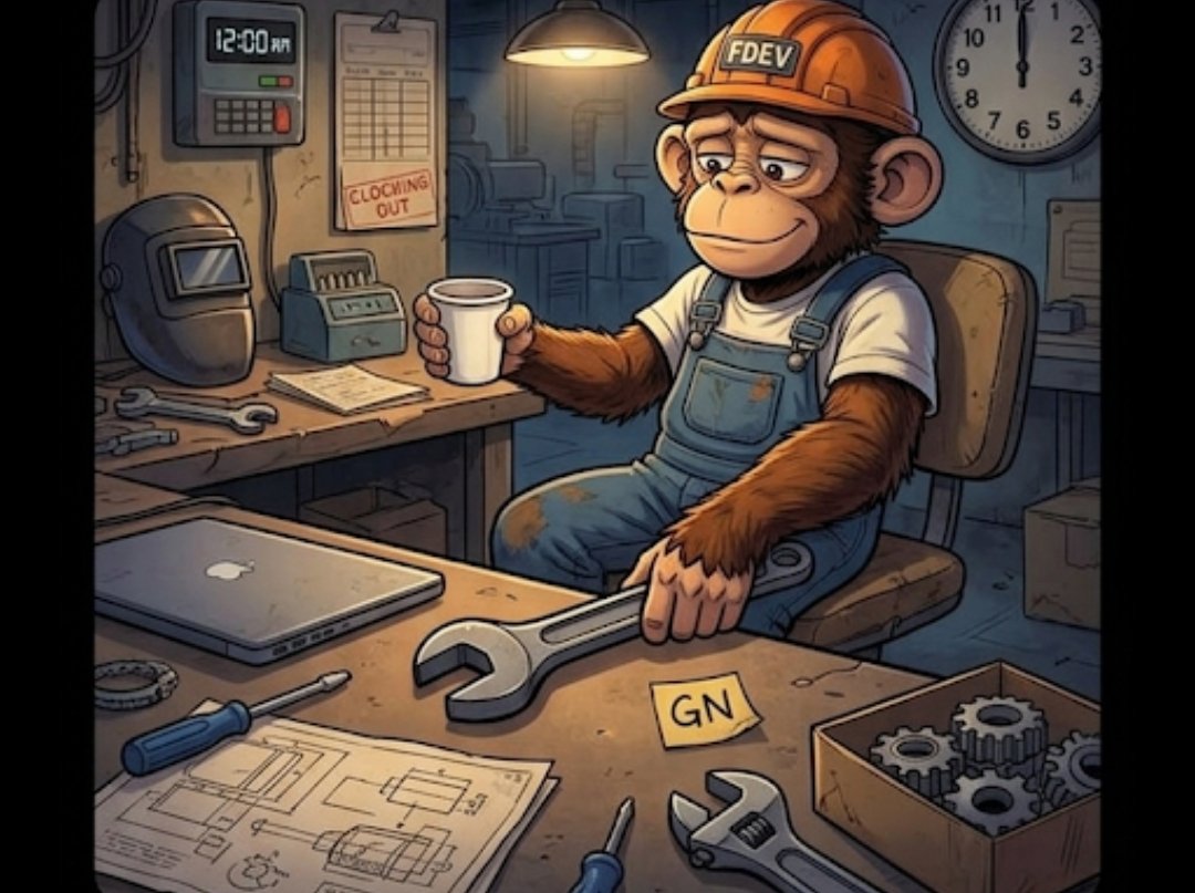 yhungteddy2060's tweet image. Another day of building $FDEV in the books. While the rest of the world sleeps, the Factory is forging something that belongs to all of us. 
GN to the hard working community on Solana. See you at the 6AM shift.
FOLLOW @factory_fdev for more info.
#FDEV #Solana #BuildInPublic #GN