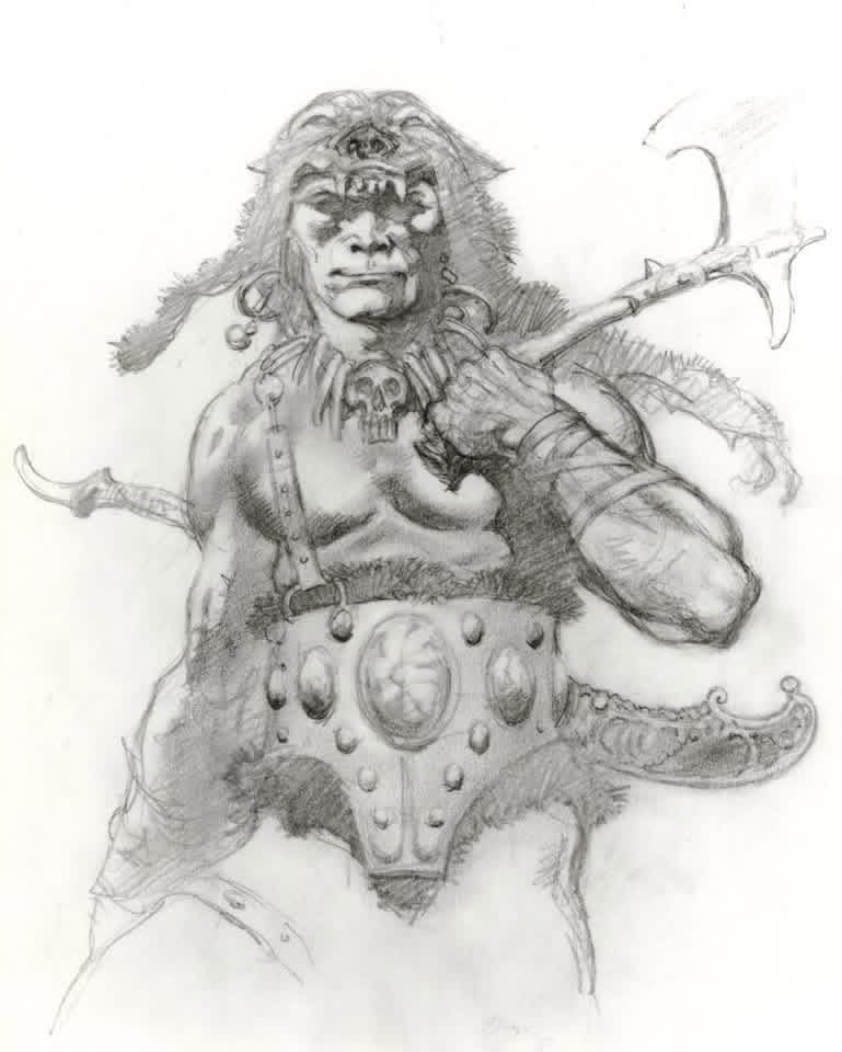 Frank Frazetta tweet media